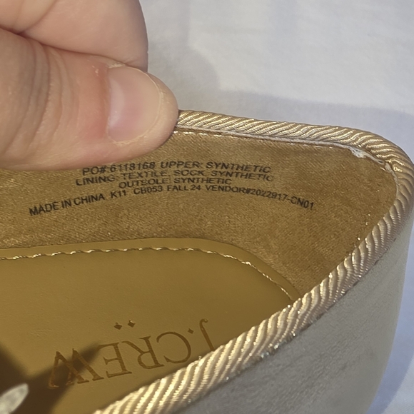 Crewcuts Metallic Gold Kids Dress Shoes Size 11 NWT - Picture 12 of 12